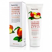 FarmStay Пилинг гель отбеливающий с экстрактом яблока 180 мл All-in-one Whitening Peeling Gel Apple