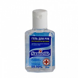 Sanitelle гель длярук б/отдушки 25 мл