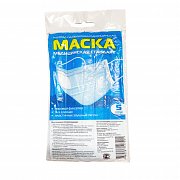 Маска медицинская нестерильная Стандарт 5 шт. Кит Маска медицинская нестерильная Стандарт 5 шт. Кит