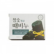 Dong bang Мыло отшелушивающее с экстрактом древесного угля Charcoal stain remover Soap 100 г