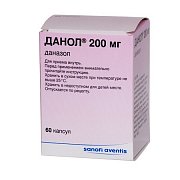 Данол капсулы 200 мг 60 шт. Данол капсулы 200 мг 60 шт.