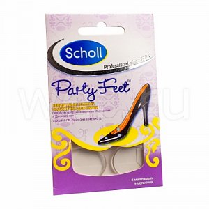 Scholl Подушечки гелевые ослабляющие болевые ощущения 6 шт.