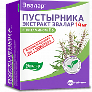 Пустырника экстракт с витамином B6 таблетки 300 шт. Эвалар (БАД) Пустырника экстракт с витамином B6 таблетки 300 шт. Эвалар (БАД)