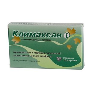 Климаксан гомеопатический гранулы 10 г