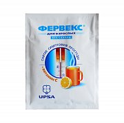 Фервекс порошок для приготовления раствора для приема внутрь пакетик 1 шт. лимон без сахара (Р) Фервекс порошок для приготовления раствора для приема внутрь пакетик 1 шт. лимон без сахара (Р)