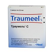 Траумель С раствор для внутримышечного и околосуставного введения гомеопатический ампулы 2,2 мл 100 шт. Траумель С раствор для внутримышечного и околосуставного введения гомеопатический ампулы 2,2 мл 100 шт.