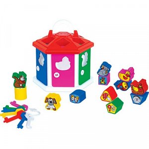 Полесье Логика Домик со съемными деталями 6196