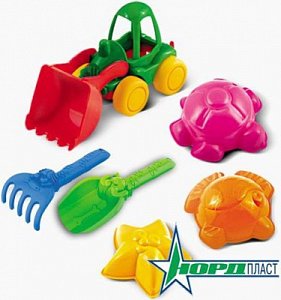 Нордпласт Набор для песка № 40 431740 от 3 лет