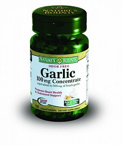 Nature`s Bounty Чеснок без запаха таблетки 100 шт. (БАД)
