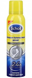 Scholl Дезодорант-антиперспирант для ног Step Fresh 150 мл