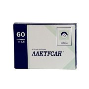 Лактусан таблетки 500 мг 60 шт. Лактусан таблетки 500 мг 60 шт.