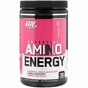 Optimum Nutrition Essential Amino Energy Аминокислоты 270г Сочная клубника