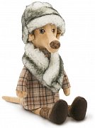 Orange Мягкая игрушка Собака Наденька 30 см