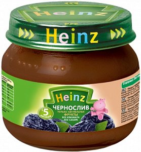 Heinz Пюре Чернослив с 5 мес. 80 г