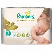 Pampers Подгузники Premium 1-2,5 кг NewBorn 30 шт.