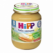 Hipp Пюре рыба с овощами с 8 мес. 125 г