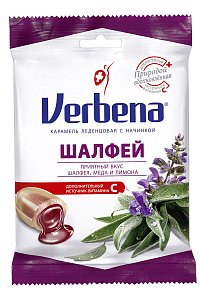 Вербена Шалфей леденцы 60 г