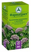 Валериана корневища с корнями фильтр-пакеты 1,5 г 20 шт. Валериана корневища с корнями фильтр-пакеты 1,5 г 20 шт.