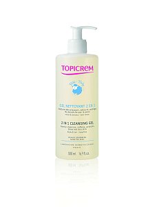 Topicrem Baby Гель очищающий 2в1 500 мл