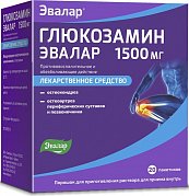 Глюкозамин Эвалар порошок для приготовления раствора для приема внтутрь 1,5 г 20 шт.