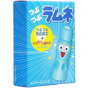 Sagami Studded Lemonade c точками 5 шт.