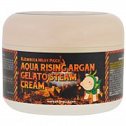Elizavecca Крем паровой с аргановым маслом Milky Piggy Aqua Rising Argan Gelato Steam Cream 100 мл