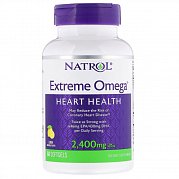 Natrol Экстрим Омега капсулы со вкусом лимона 2400 мг 60 шт. (БАД) Natrol Экстрим Омега капсулы со вкусом лимона 2400 мг 60 шт. (БАД)