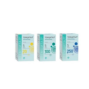 Темцитал капсулы 180 мг 5 шт.