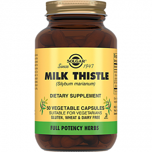 Солгар Молочный чертополох капсулы 50 шт. (БАД)