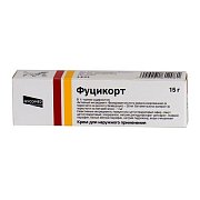 Фуцикорт крем для наружного применения туба 15 г Фуцикорт крем для наружного применения туба 15 г