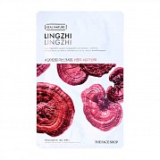 The Face Shop Маска тканевая с экстрактом гриба линчжи 20 г Real Nature Mask Sheet