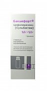 Бакцефорт порошок для приготовления раствора для внутривенного и внутримышечного введения 1 г +1 г флакон 1 шт. Бакцефорт