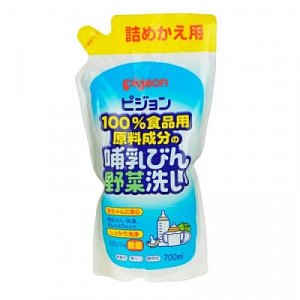 Pigeon Средство для мытья бутылочек и овощей сменный блок 700 мл