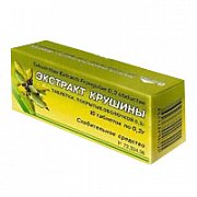 Крушины экстракт таблетки покрытые оболочкой 0,2 г 10 шт.