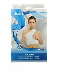 Крейт Бандаж М-101 онкологический после мастэктомии р.5 Белый Правый