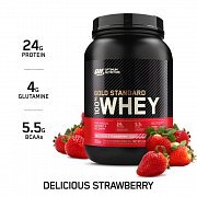 Optimum Nutrition 100% Whey Gold Standart Протеин сывороточный 907 912 г Восхитительная клубника