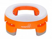 Roxy Kids Горшок дорожный HandyPotty с насадкой на унитаз, Оранжевый