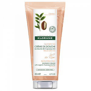 Klorane Крем для душа Молочко розы 200 мл