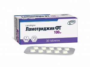 Ламотриджин таблетки 100 мг 30 шт. Фармтехнология