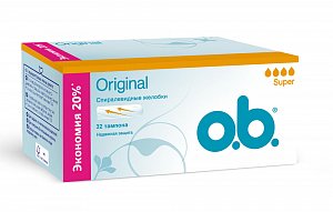 o.b. Original Тампоны Super 32 шт.