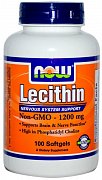 NOW Foods 2230 Лецитин капсулы 1200 мг 100 шт.