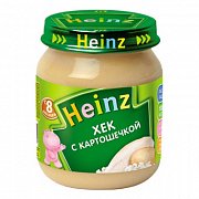 Heinz Пюре Хек с картошечкой с 8 мес. 120 г