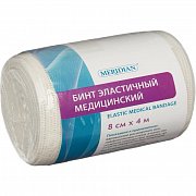 Меридиан Бинт 8 x 400 см эластичный