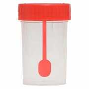 Контейнер для кала с крышкой и ложкой 60 мл