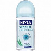 Nivea Deo Антиперспирант Энергия свежести роликовый 50 мл Nivea Deo Антиперспирант Энергия свежести роликовый 50 мл