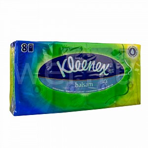 Kleenex Платки носовые с бальзамом 8 х 9 шт.