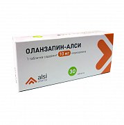 Оланзапин таблетки 10 мг 30 шт. Оланзапин таблетки 10 мг 30 шт.