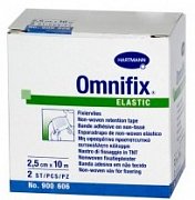 Omnifix Пластырь Эластик нетканый 2,5 смx10 м 2 шт.