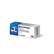 Диаглинид таблетки 0,5 мг 30 шт. Диаглинид таблетки 0,5 мг 30 шт.