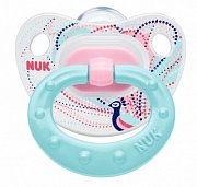 NUK Пустышка силиконовая Happy Days р.2 с 6 мес. успокаивающая